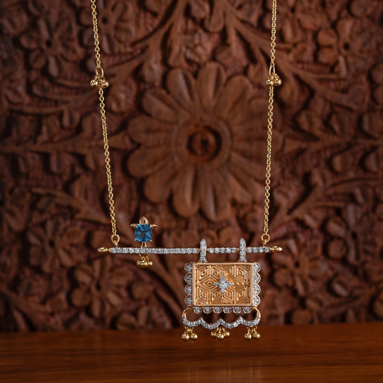 Pankha Gemstone Necklace