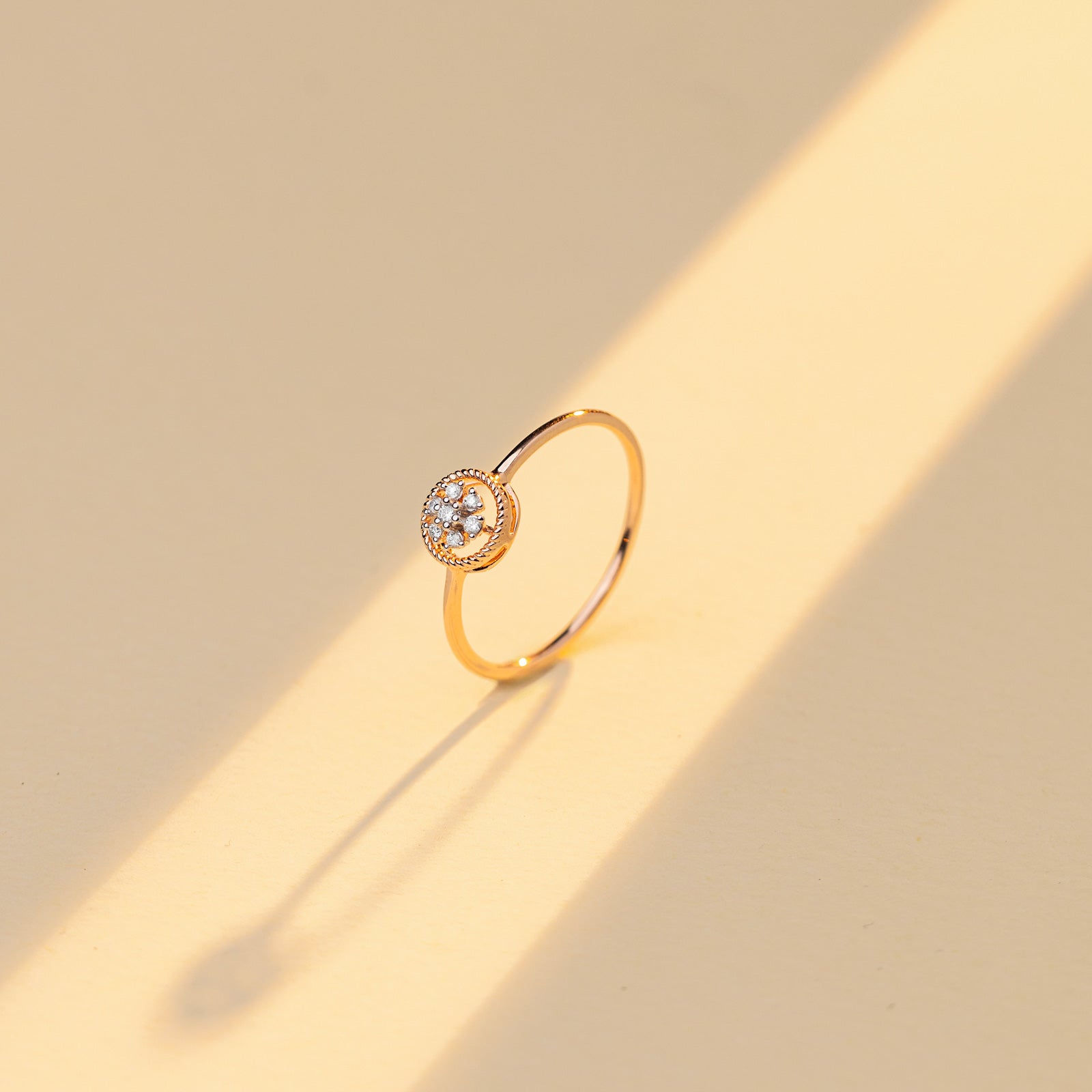 Blossom Spark Diamond Ring