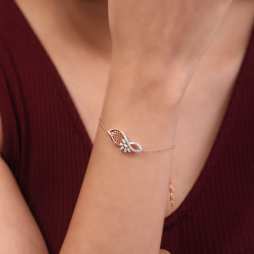 Seraphina Mesh Diamond Bracelet