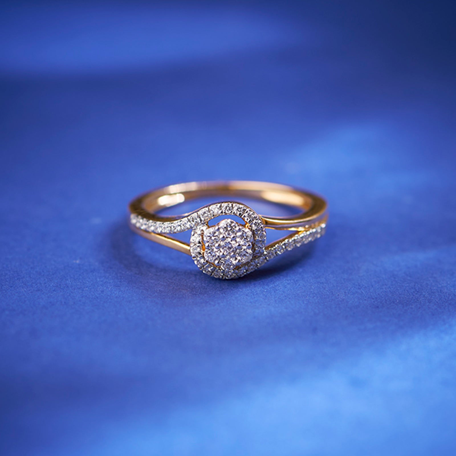 Celestial Bloom Diamond Ring