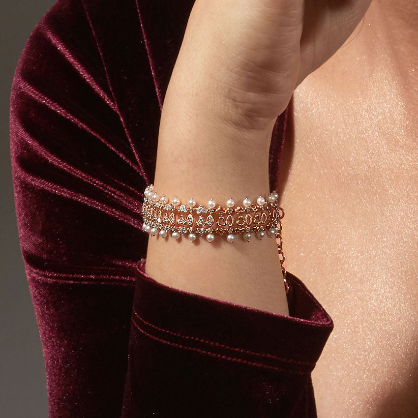 Celestia Pearl Bracelet