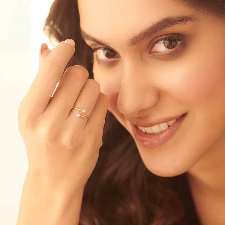 Harmony Twin Diamond Ring
