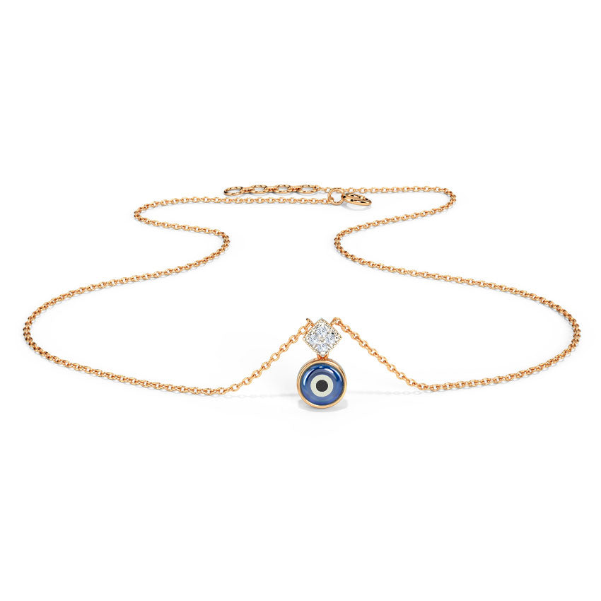 Sway Evil Eye Gemstone Necklace