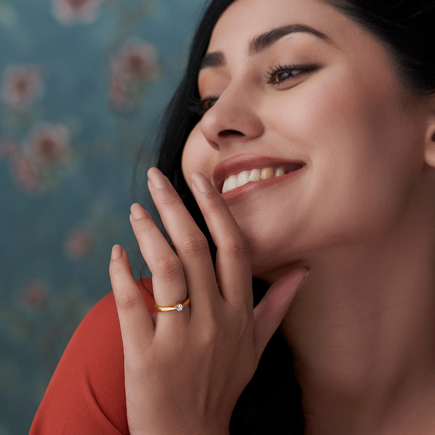 Blissful Gleam Diamond Ring