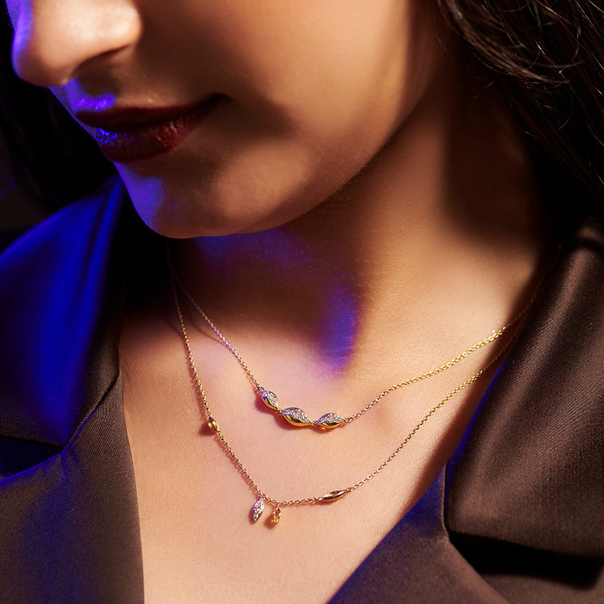 Maria Shining Layered Gemstone Necklace