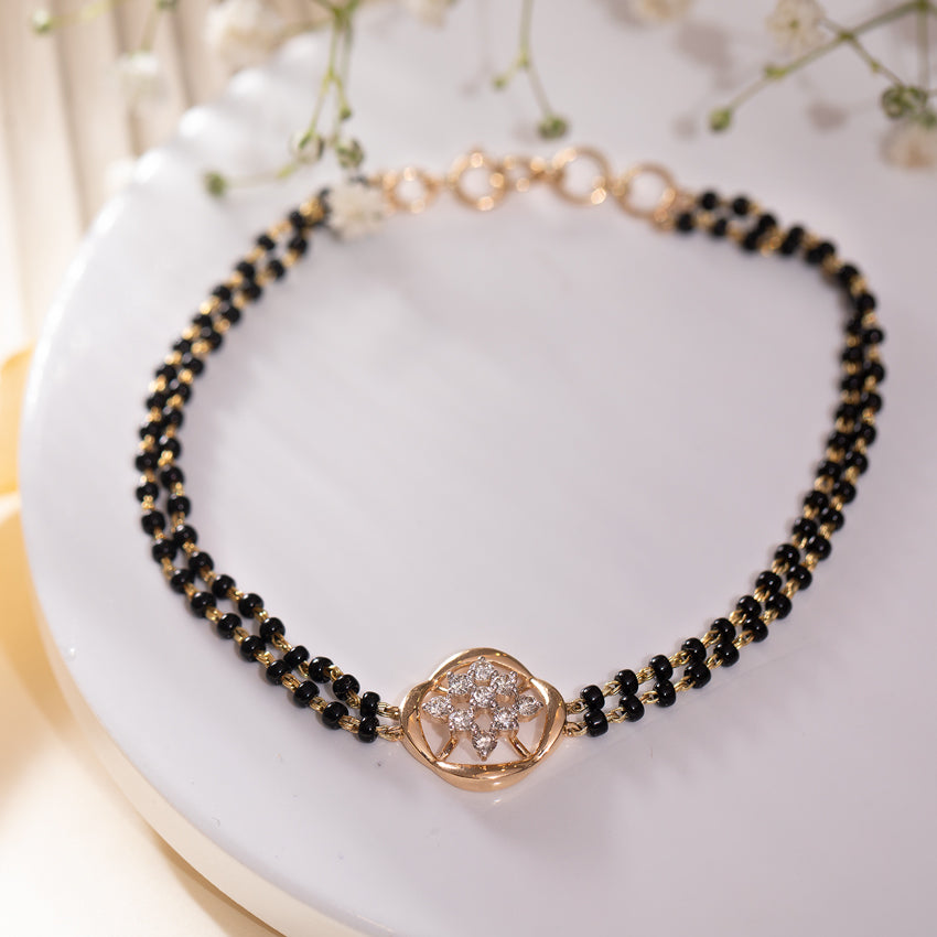 Viha Diamond Mangalsutra Bracelet