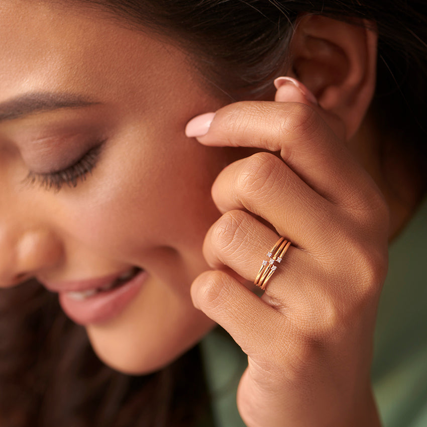 Trilight Brilliance Diamond Ring