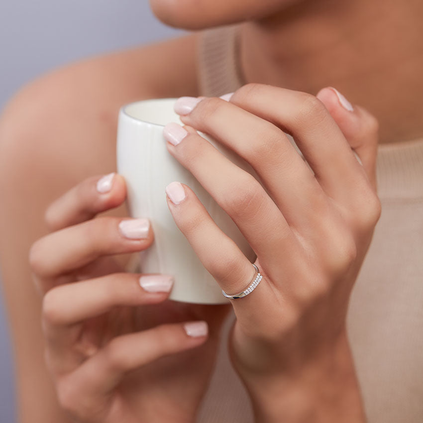 Luminous Beam Diamond Ring