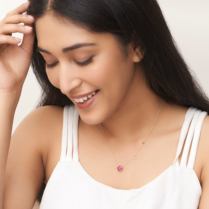 Sharon Gemstone Necklace