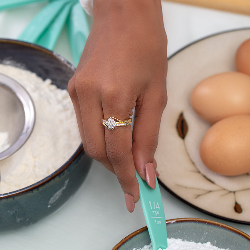 Blooming Elegance Diamond Ring