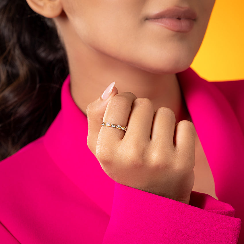 Serene Flow Diamond Band