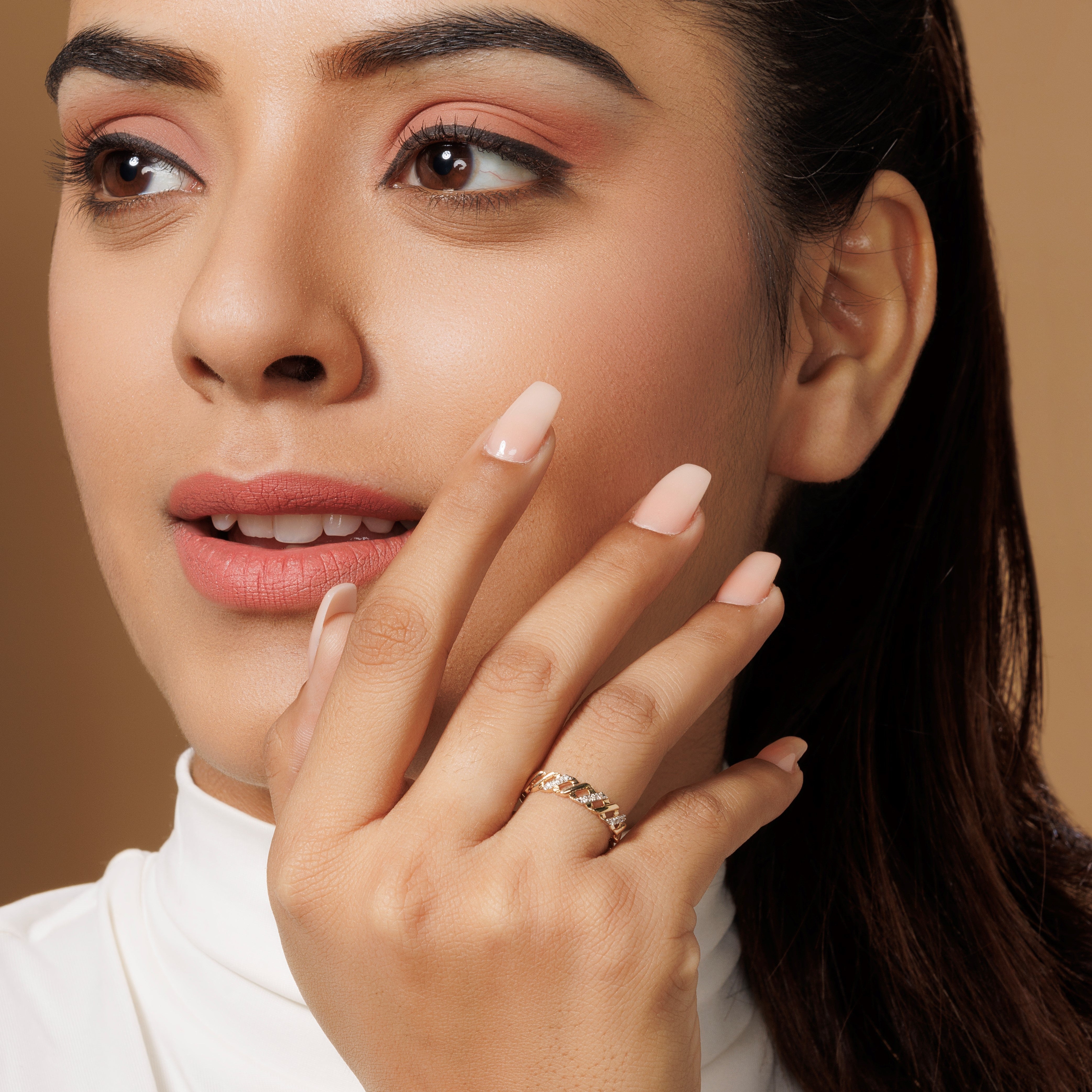 Radiant Edge Diamond Band