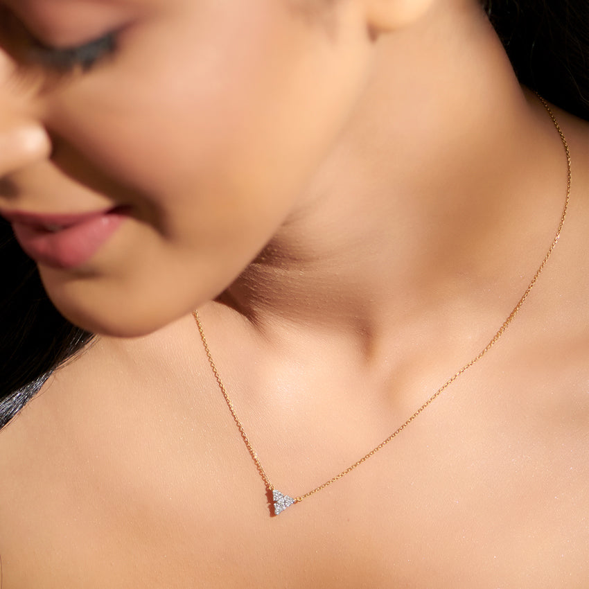 Trillium Diamond Necklace