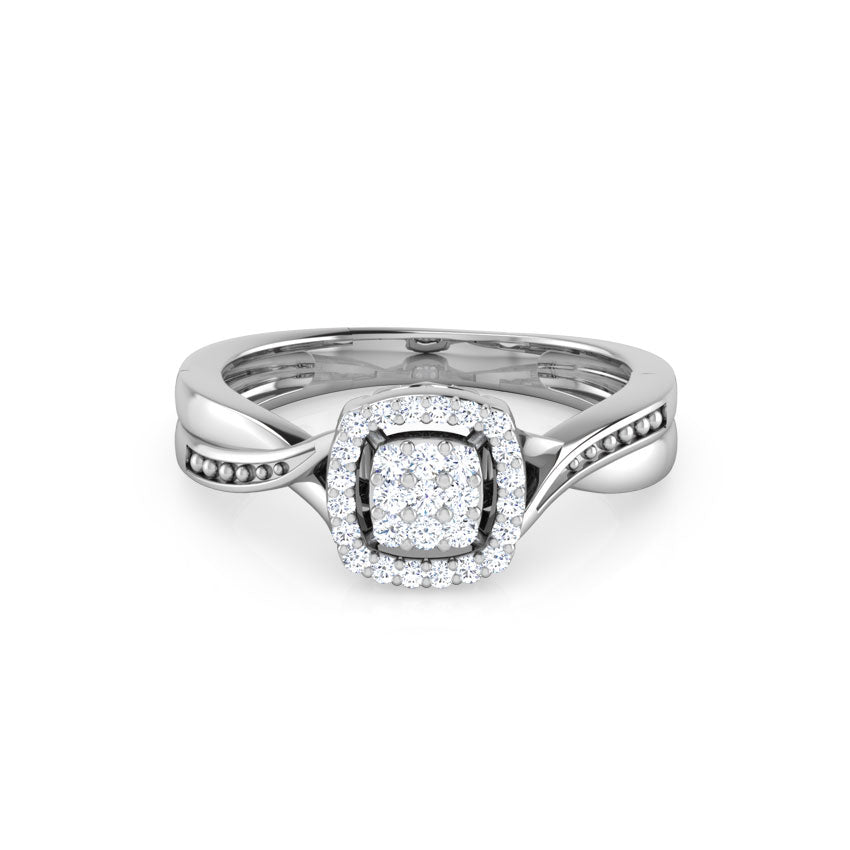 Radiant Quartet Diamond Ring