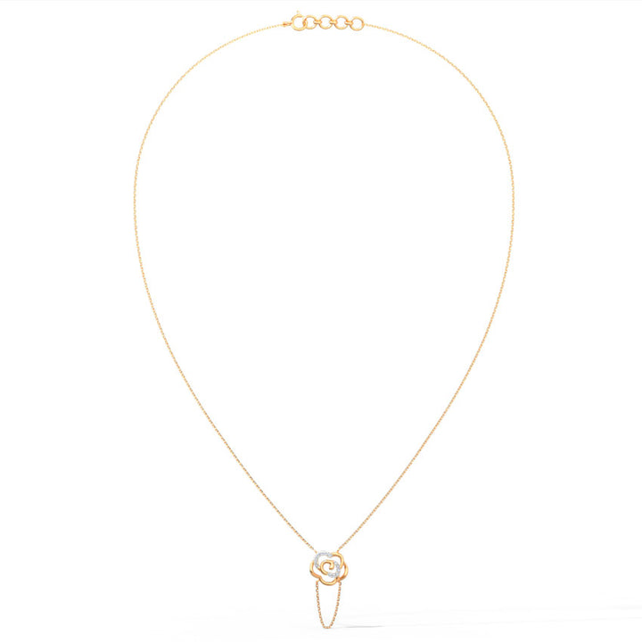 Floret Sway Diamond Necklace