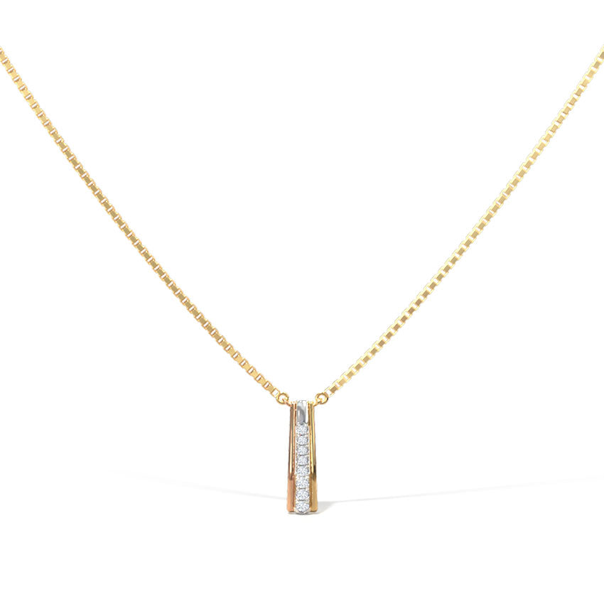 Kimberly Linear Diamond Necklace