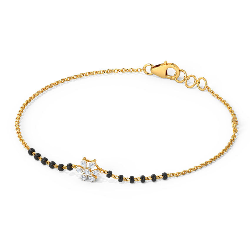 Zaira Diamond Mangalsutra Bracelet
