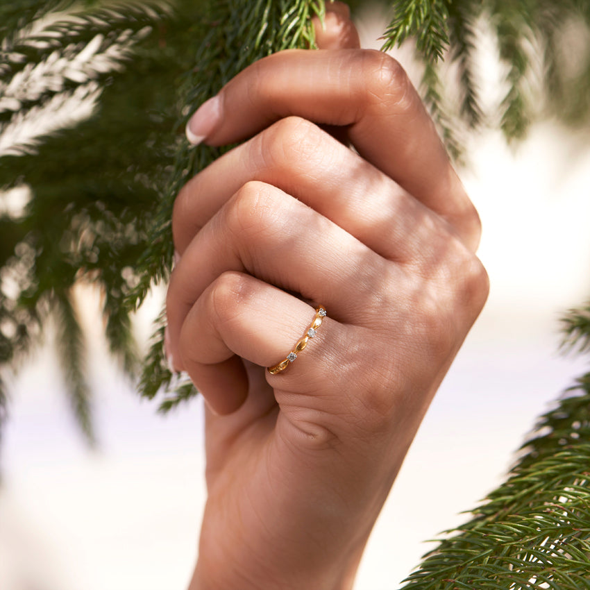 Radiant Simplicity Diamond Ring