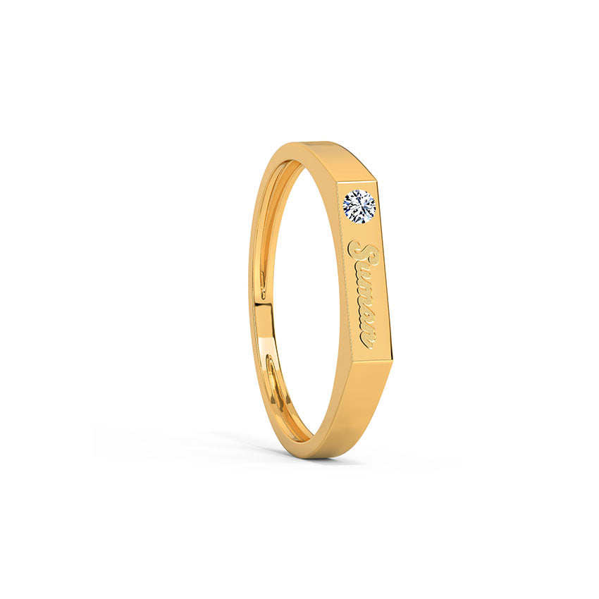 Sparkling Signature Diamond Band