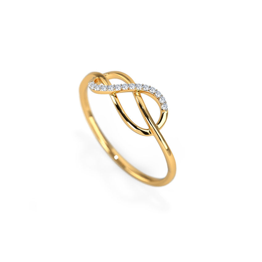 Eternal Grace Twine Diamond Ring