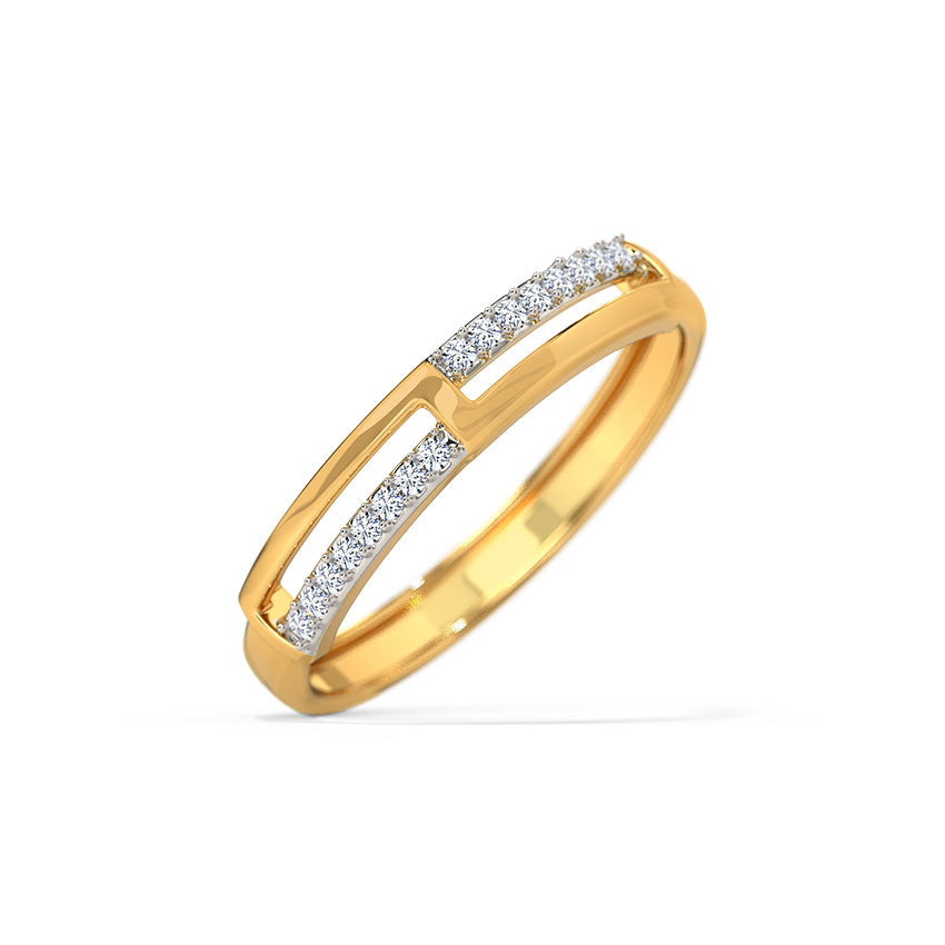 Elegant Glow Diamond Band
