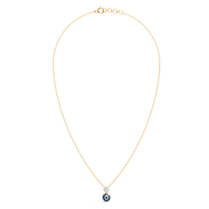 Sway Evil Eye Gemstone Necklace