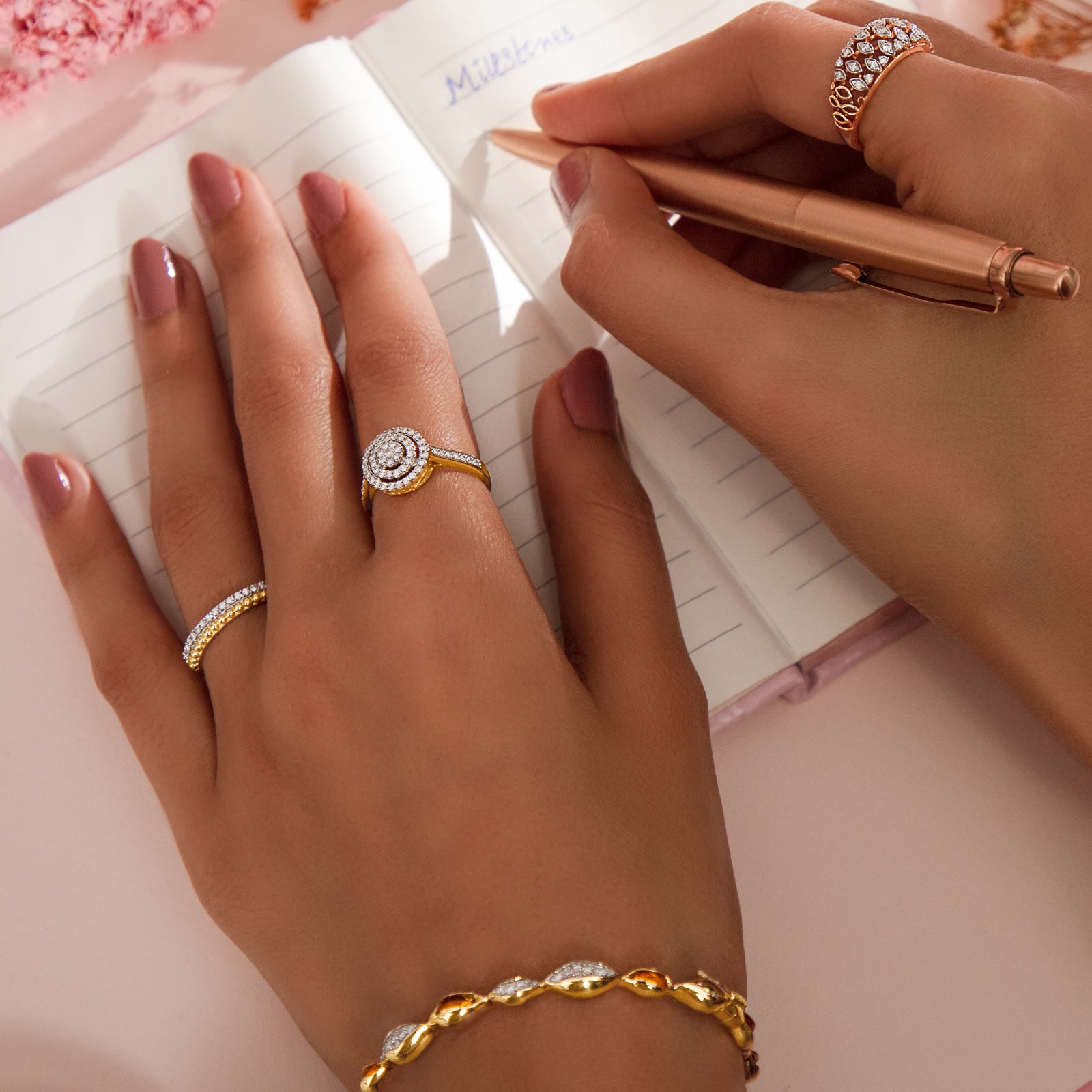 Delicate Brilliance Diamond Band