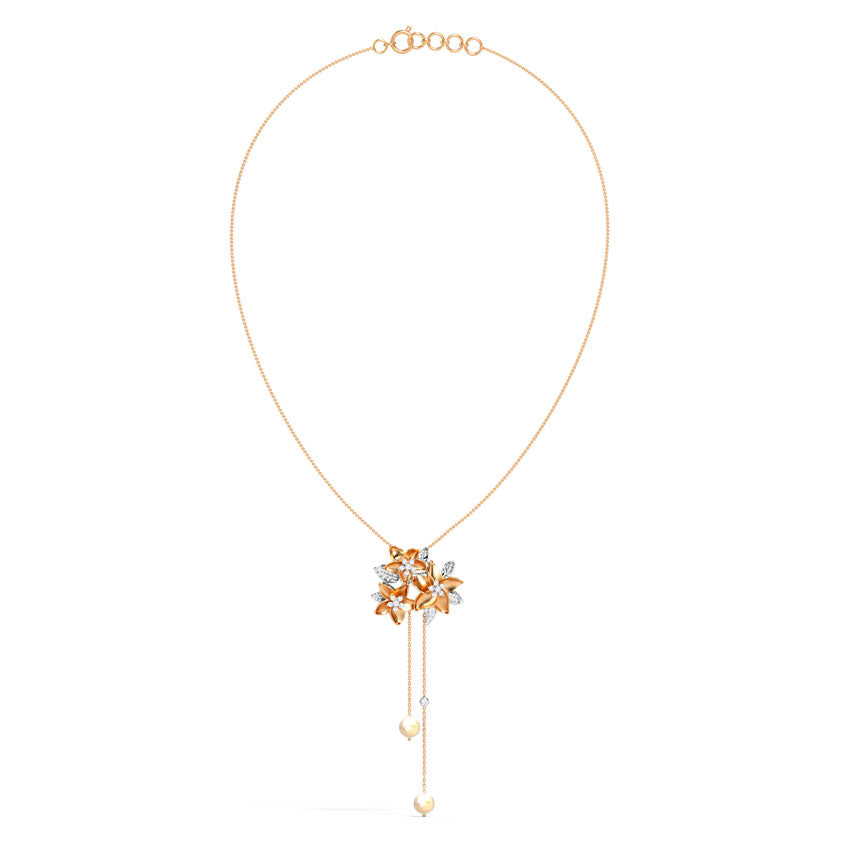 Woodruff Bloom Pearl Necklace