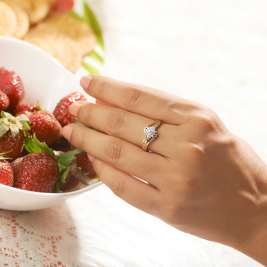 Blooming Elegance Diamond Ring