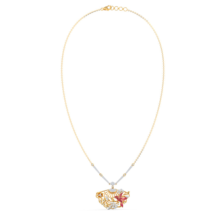 Intricate Radiance Diamond Necklace