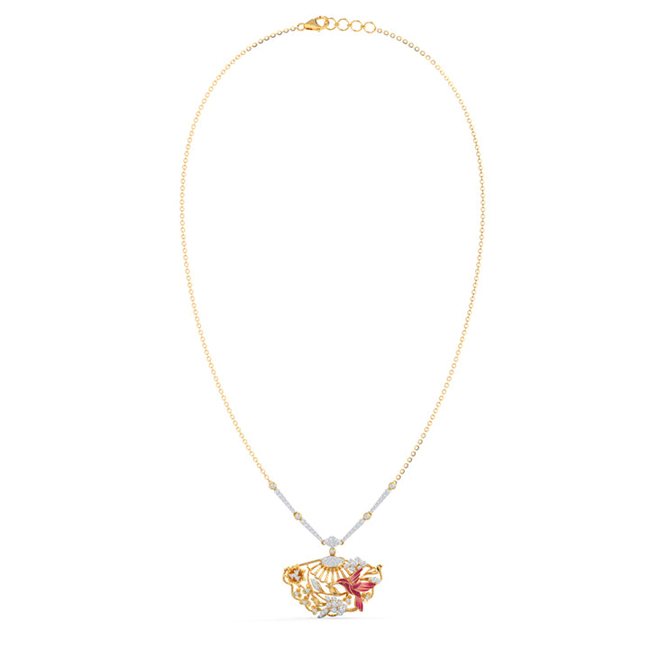 Intricate Radiance Diamond Necklace