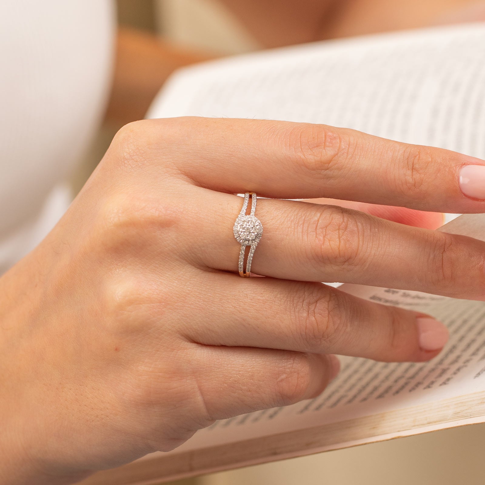 Harmony Bloom Diamond Ring