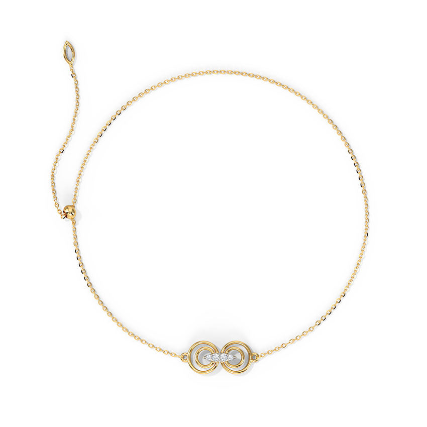 Lumia Adjustable Diamond Bracelet