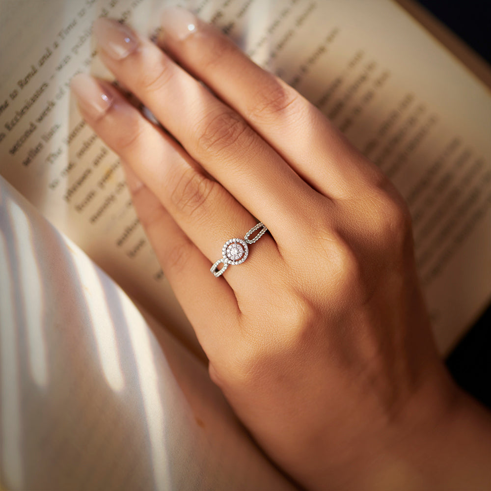 Celestial Glow Diamond Ring