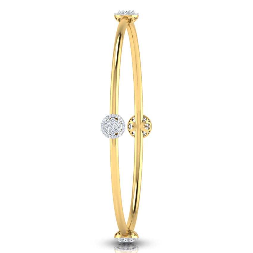 Aurora Seven Stone Diamond Bangle