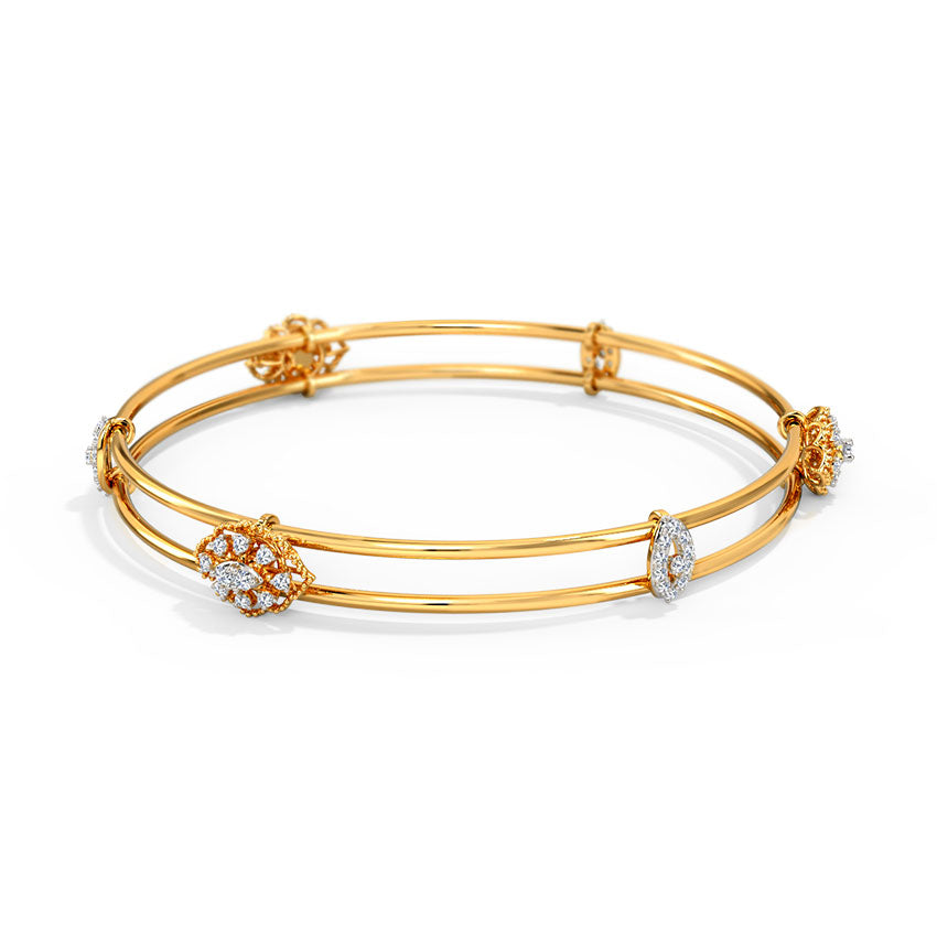 Zaria Diamond Bangle