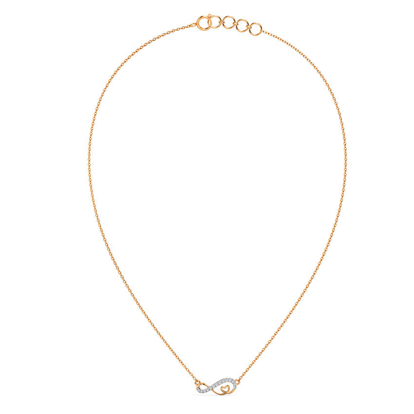 Amoura Infinity Diamond Necklace