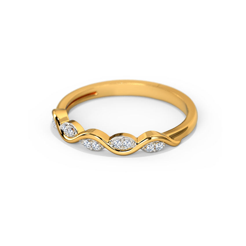 Serene Flow Diamond Band