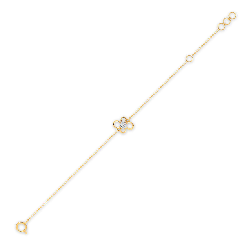 Lyra Blooming Diamond Bracelet