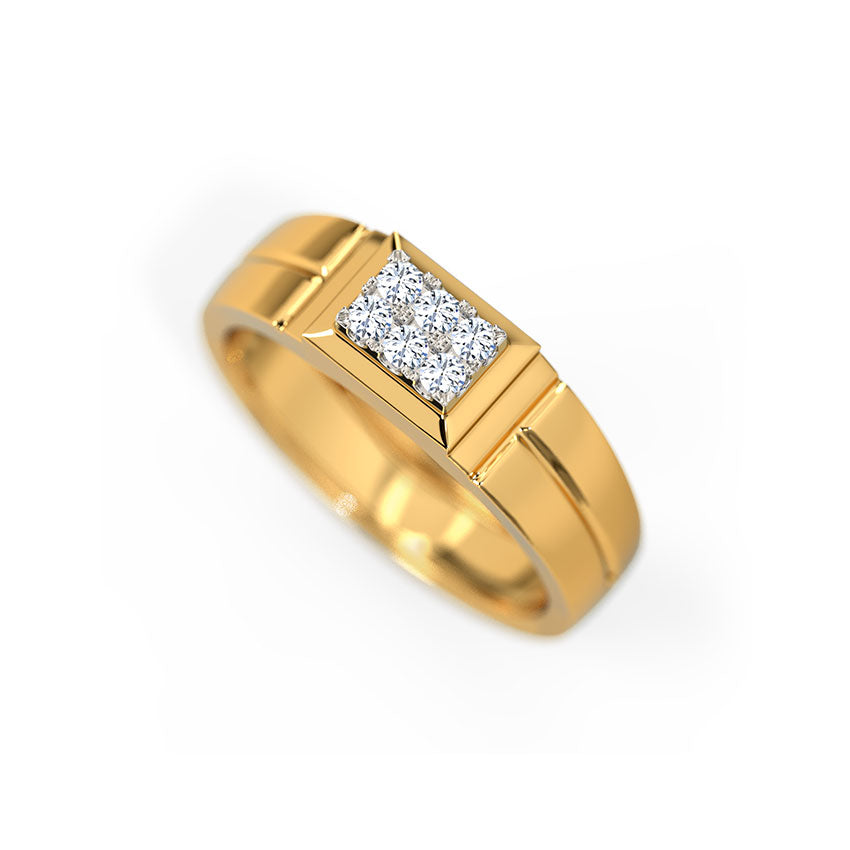 Regal Edge Diamond Ring
