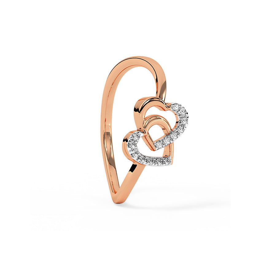 Eternal Embrace Heart Diamond Ring