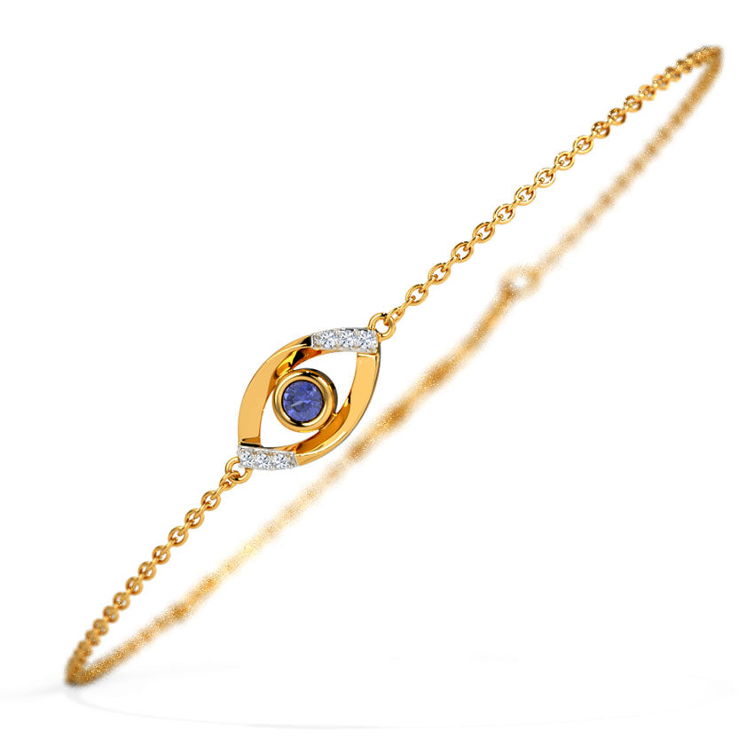 Serena Smart Evil Eye Gemstone Bracelet