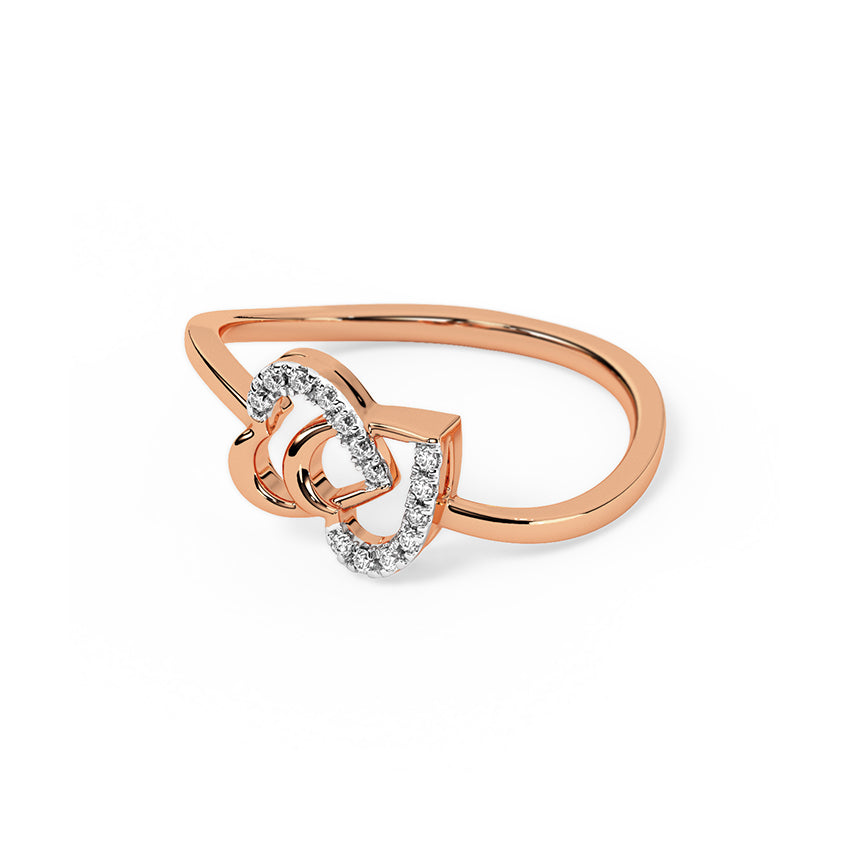 Eternal Embrace Heart Diamond Ring