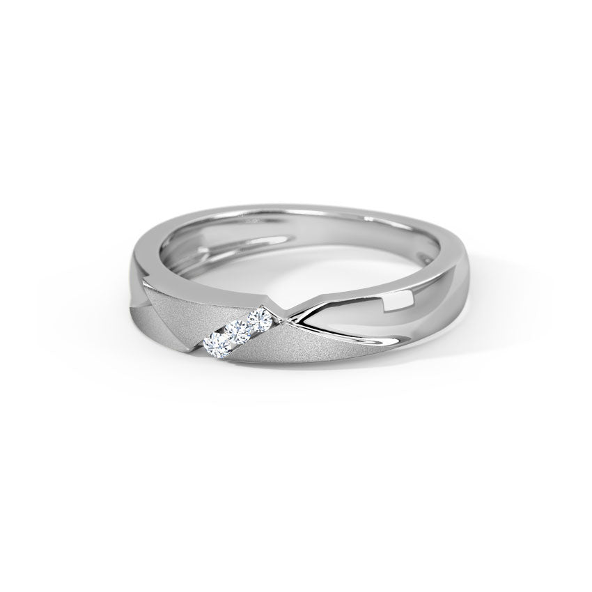 Diego Platinum Ring for Men