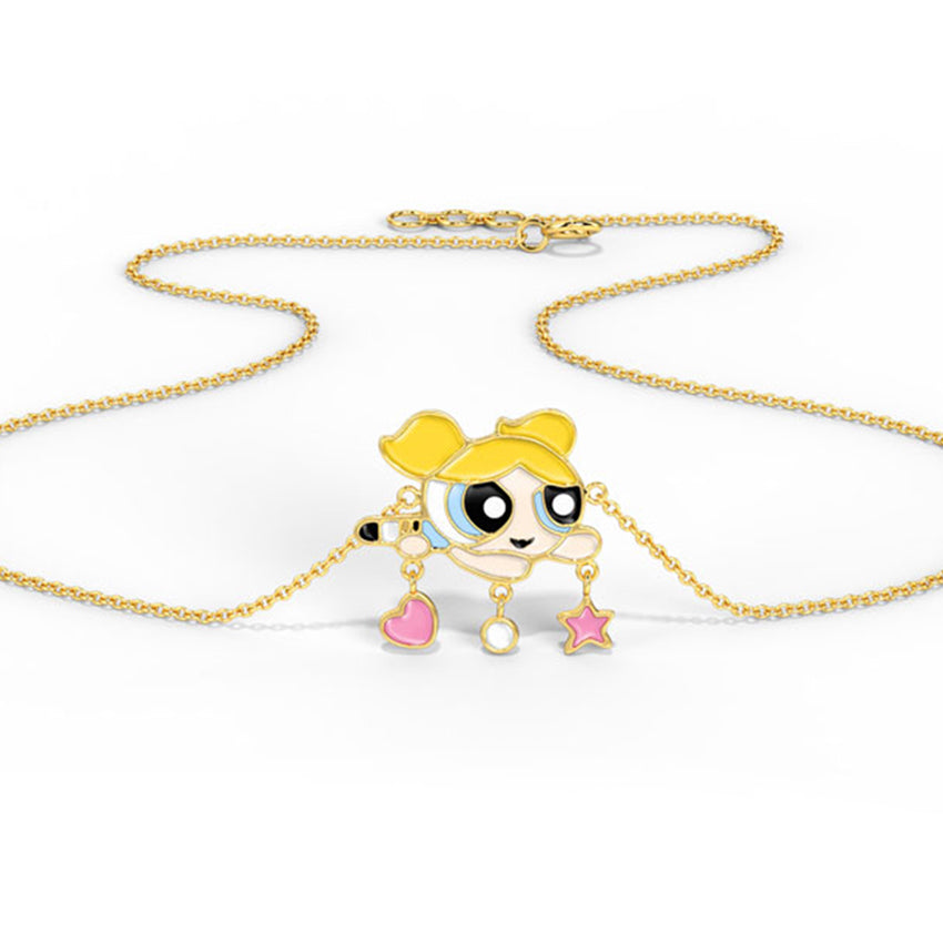 Charming Bubbles Kids' Gold Necklace