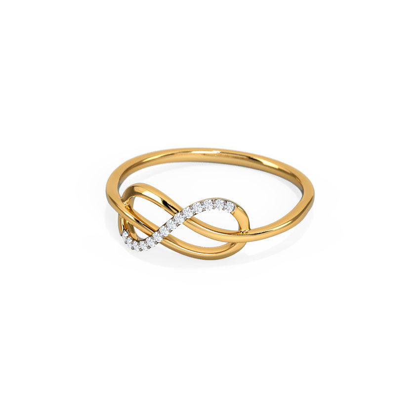 Eternal Grace Twine Diamond Ring