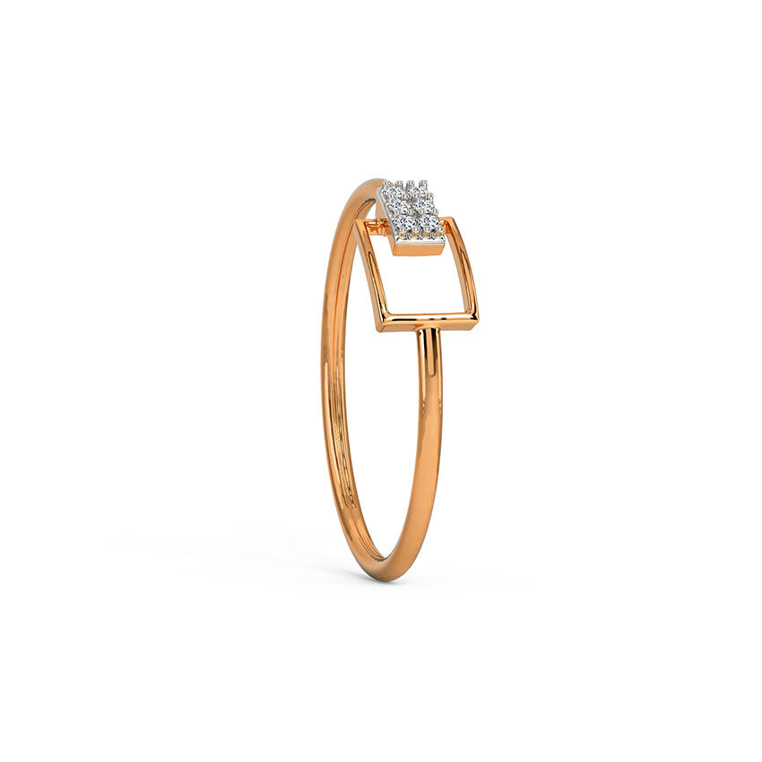 Avant-Garde Diamond Ring