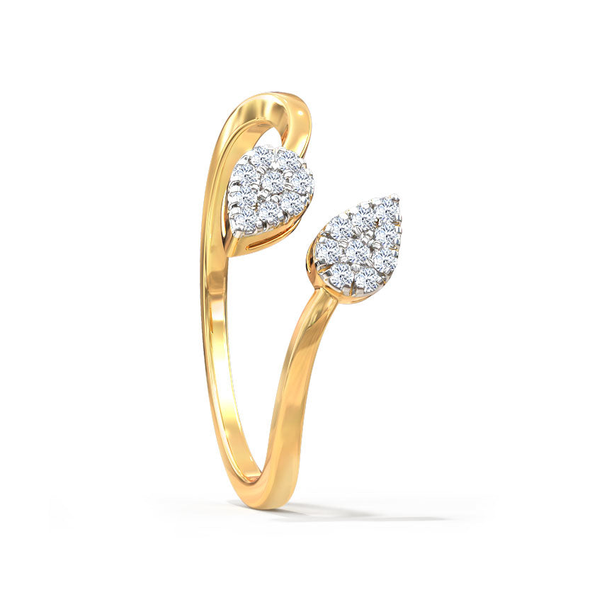 Graceful Vine Diamond Ring