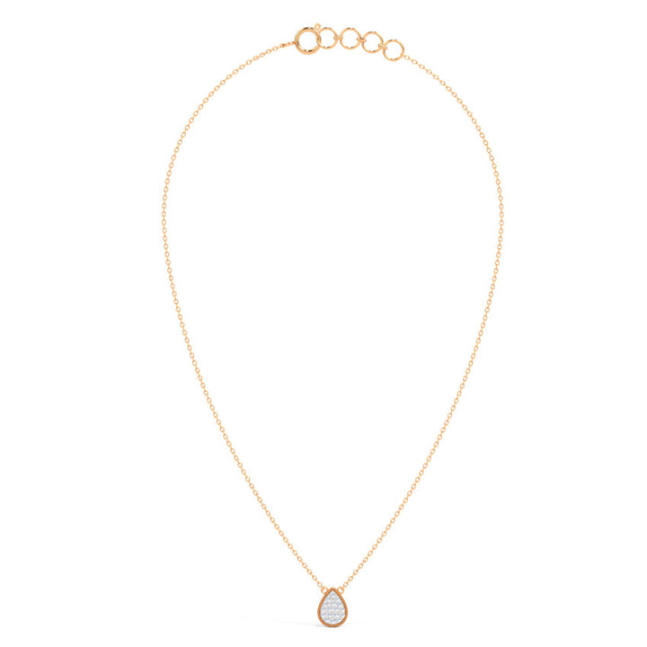 Classic Pear Diamond Necklace