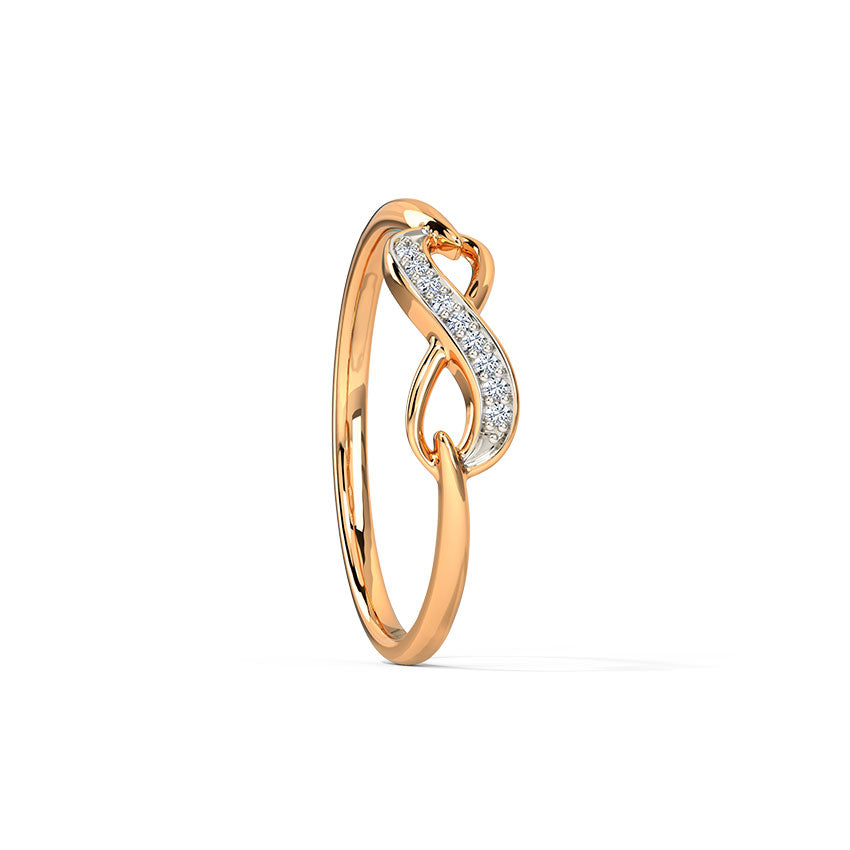 Timeless Infinity Diamond Ring